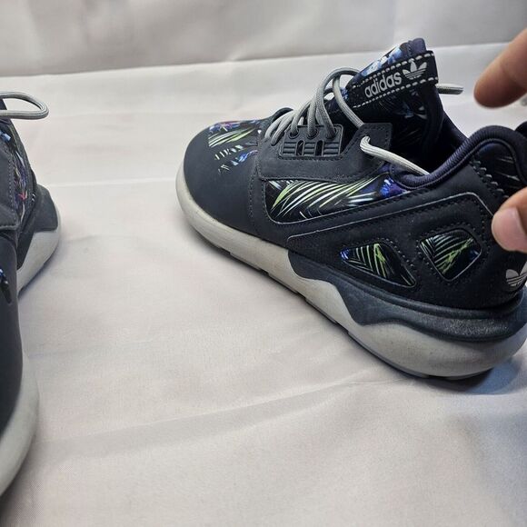 adidas Tubular Runner Tropical‎ Floral Size 8 Men - Picture 10 of 13
